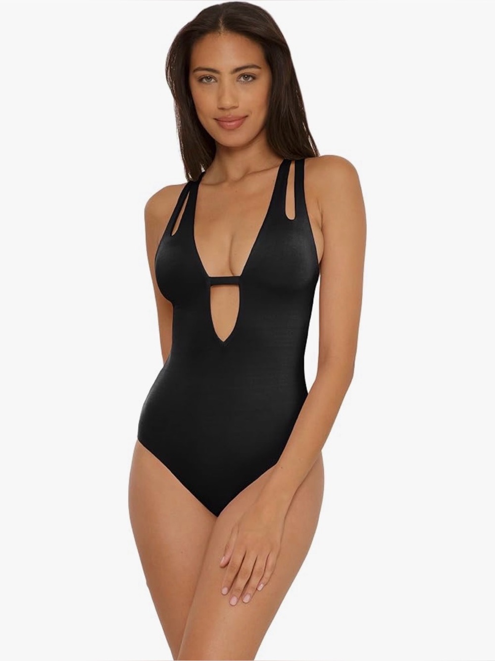 BECCA Black One-Piece Swimsuit